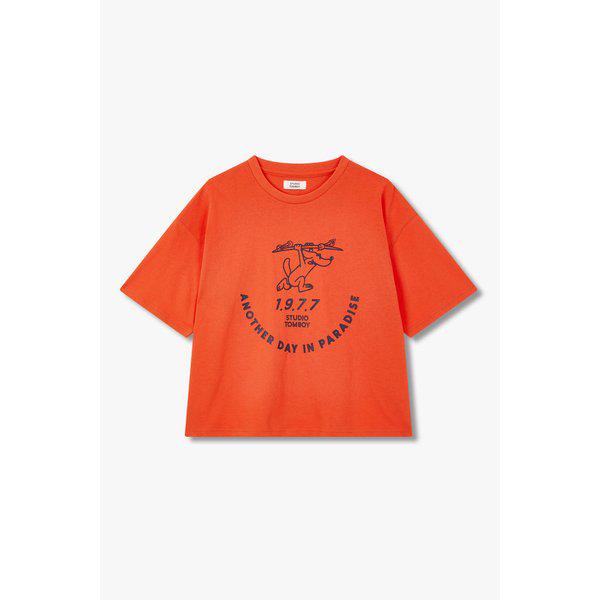 グラフィックレイヤードTシャツ9105222184031