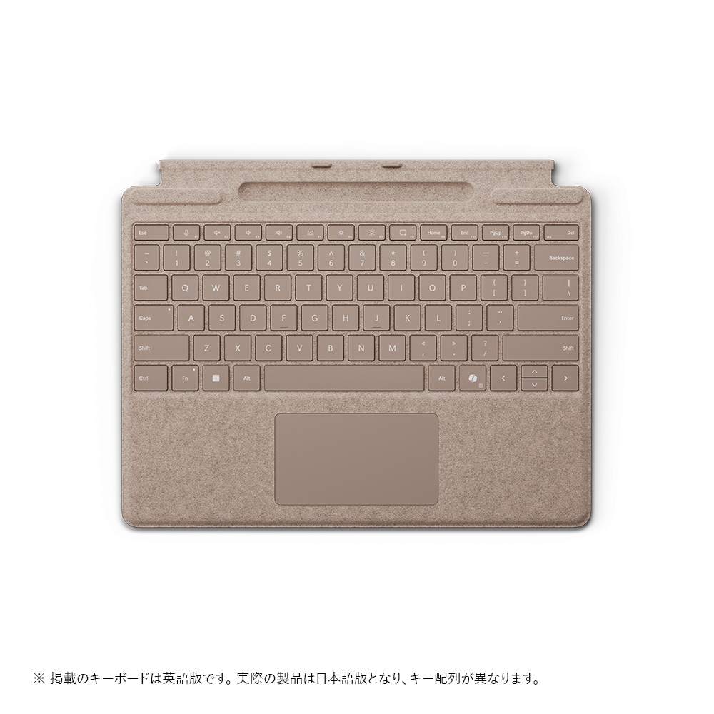 マイクロソフト 8XA-00163 Surface Pro 13 インチ キーボード（ペン収納付き/スリム ペン別売り） デューン 8XA00163PRTPCVDU