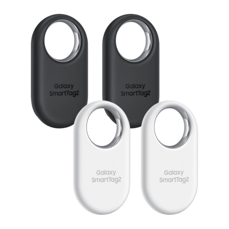 ギャラクシースマートタグ2 EI-T5600B 4Pack Set（ブラック2個 ホワイト2個）ブラックホワイトエアタグ紛失物防止紛失防止
