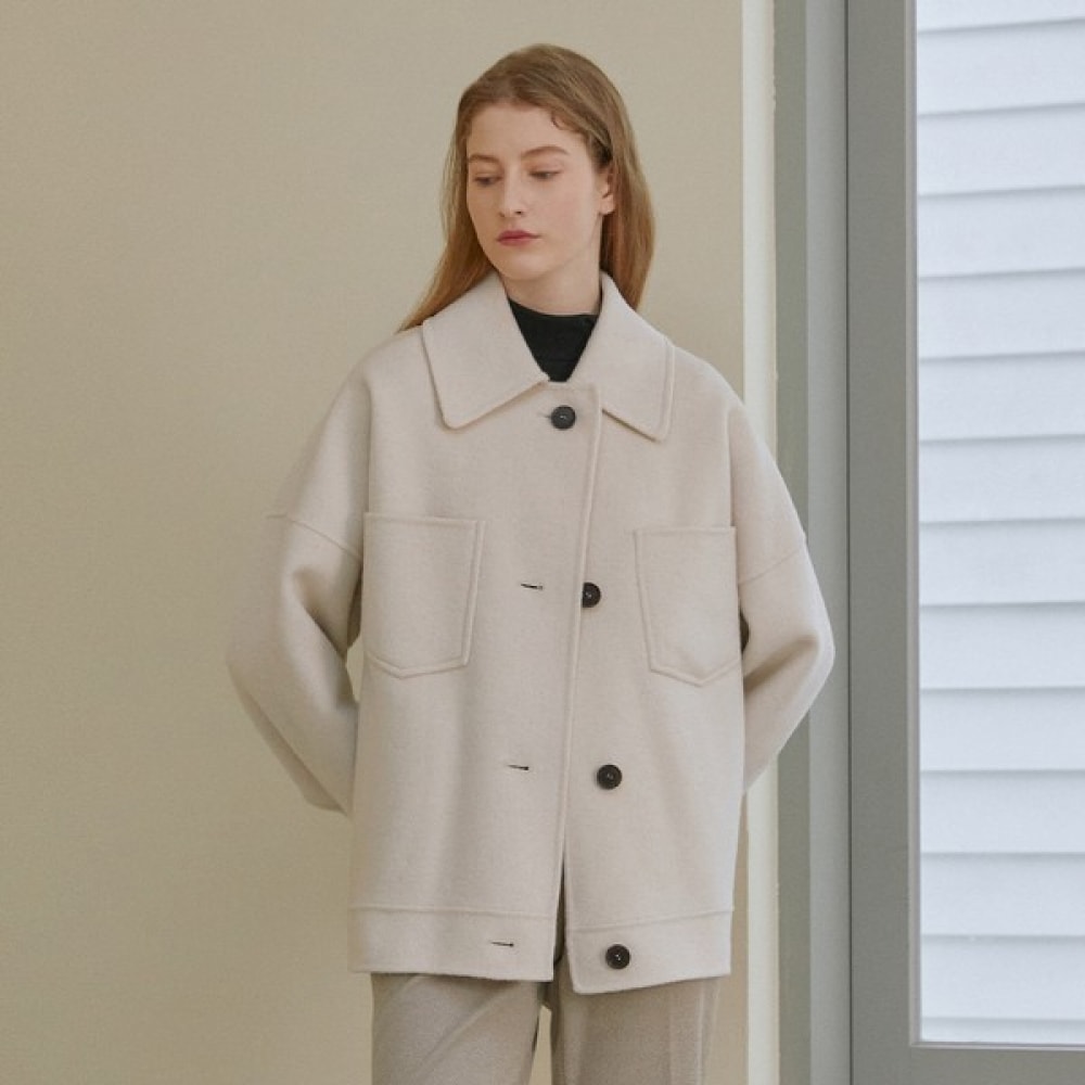 (ニューヨーク訪問) アウトポケットハンドメイドコート (VZAHCF2)