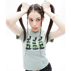 Qoo10 LUV IS TRUE リボン NM KEY TEE Tシャツ・