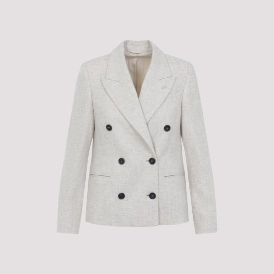 BRUNELLO CUCINELLI Women Jackets MB1627414 C012 BEIGE