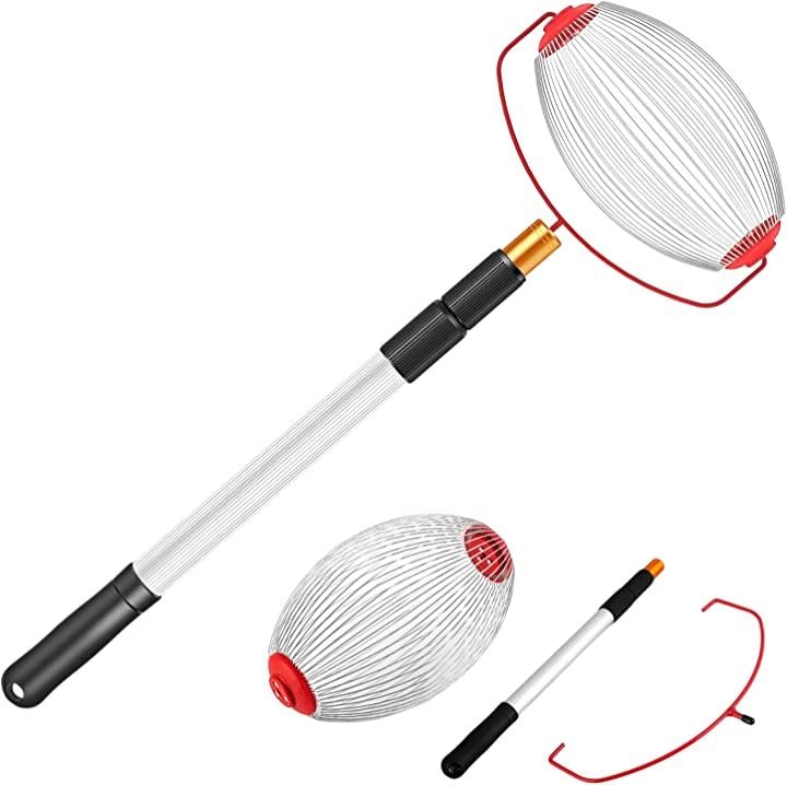 ゴルフボール 回収器 収集 ボール拾い 回転式 レトリバー ピッカー (最大40個収納)