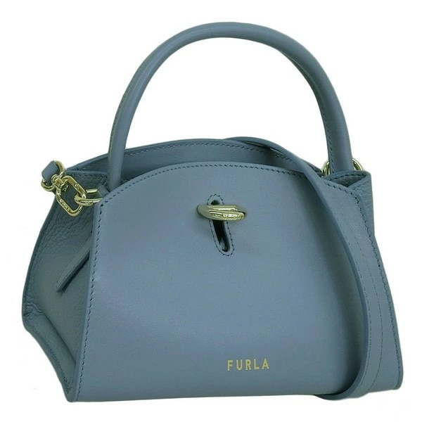 フルラ バッグ レディース 2WAY ショルダーバッグ ハンドバッグ レザー ブルー ジェネシー GENESI MINI TOTE WB00869BX00532495S FURLA