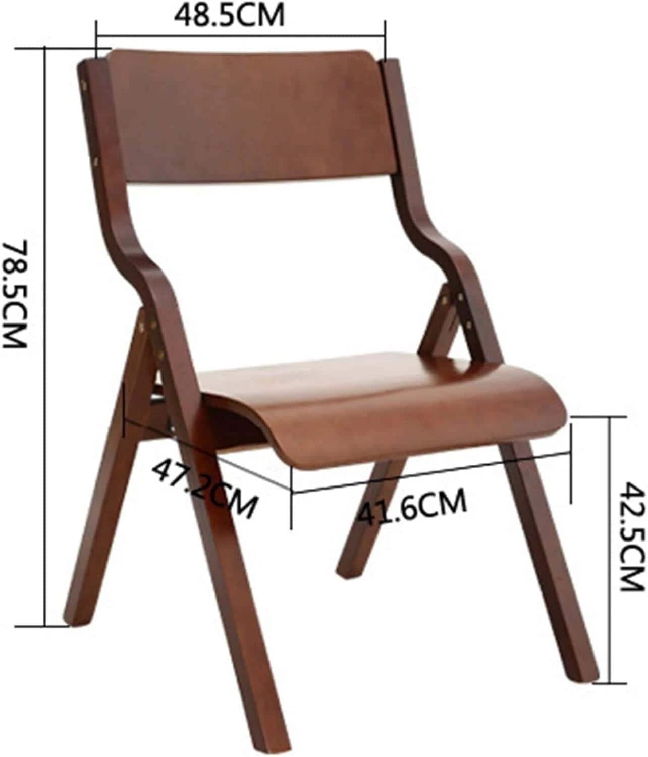 天然木製 折り畳みチェア ダイニング リビング兼用 コンパクト 省スペース 背もたれ付き カラー選択可 イエロー クリアカーキ クリアグレイ ダークカーキ ダークグレイ パープル ブラウン 青色 ロー
