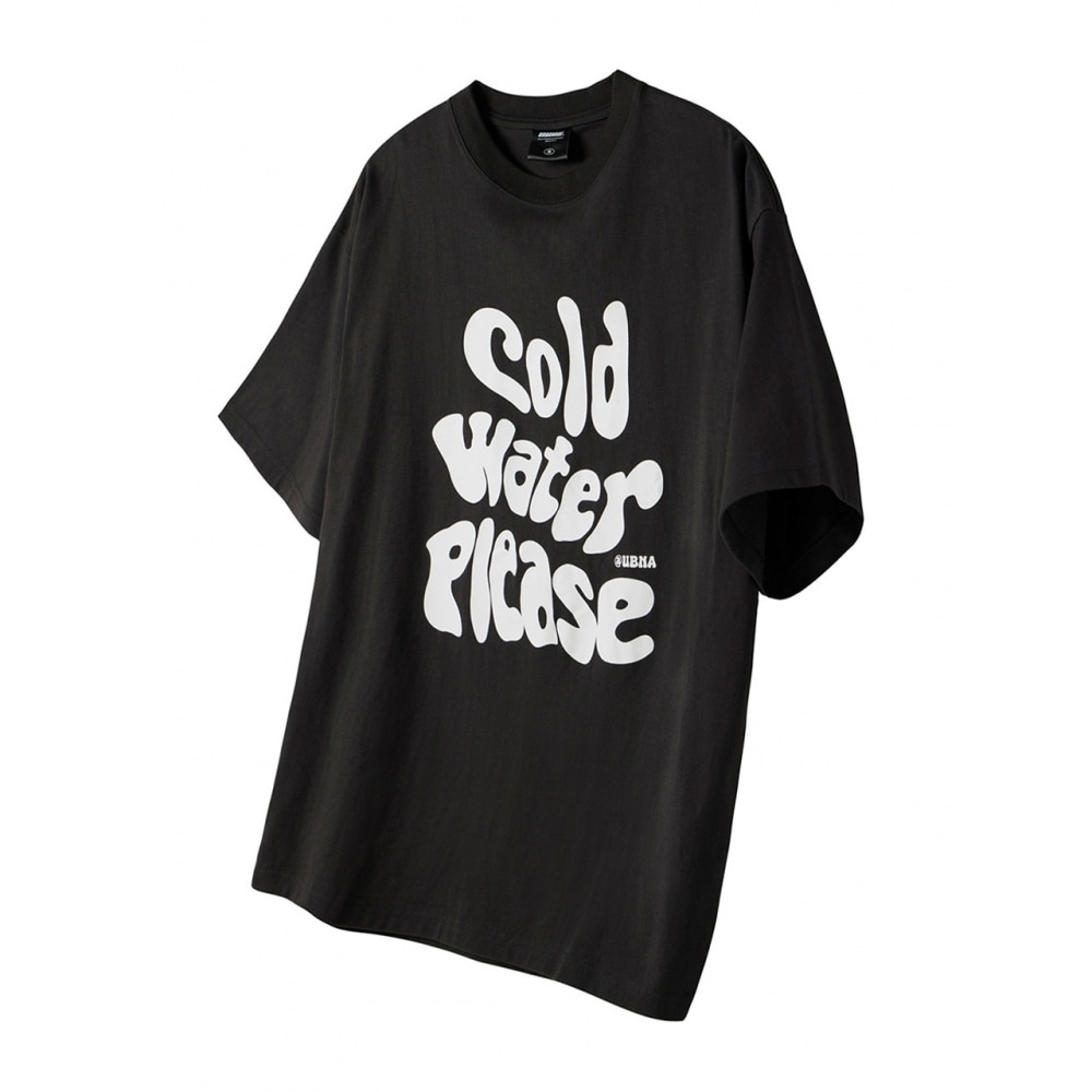 URBANAGE コールドウォータープラスオーバーショートスリーブチャコール