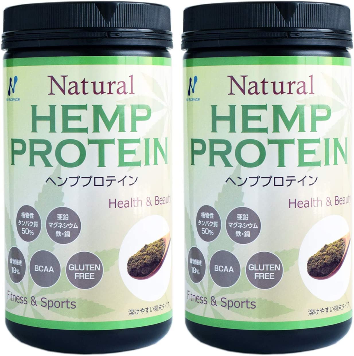 最安値挑戦中 杏林予防医学研究所検定品 安心 ヘンププロテイン 2個セット