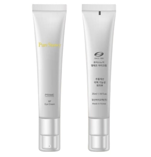 K-Beauty 韓国産アイクリーム 35ml 1個 ピュアスノイMFアイクリーム 目元口首のしわ改善のためのアイクリームです