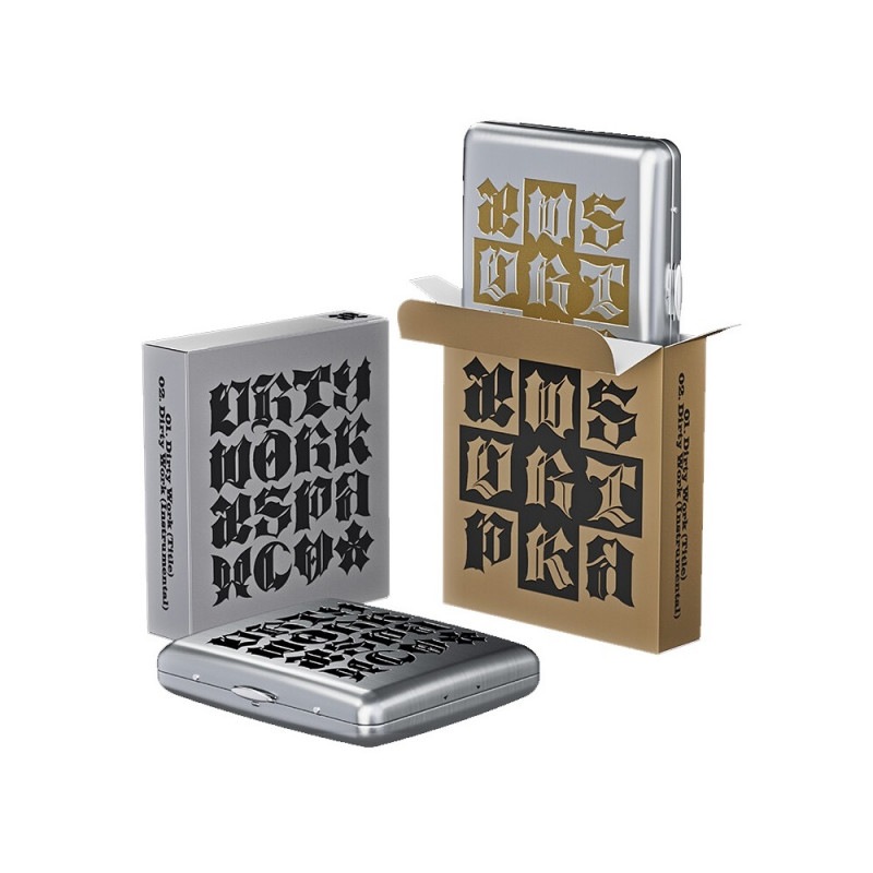 [未開封新品] aespa - シングル Dirty Work [Dirty Case Ver] 2種セットダーティウォーク