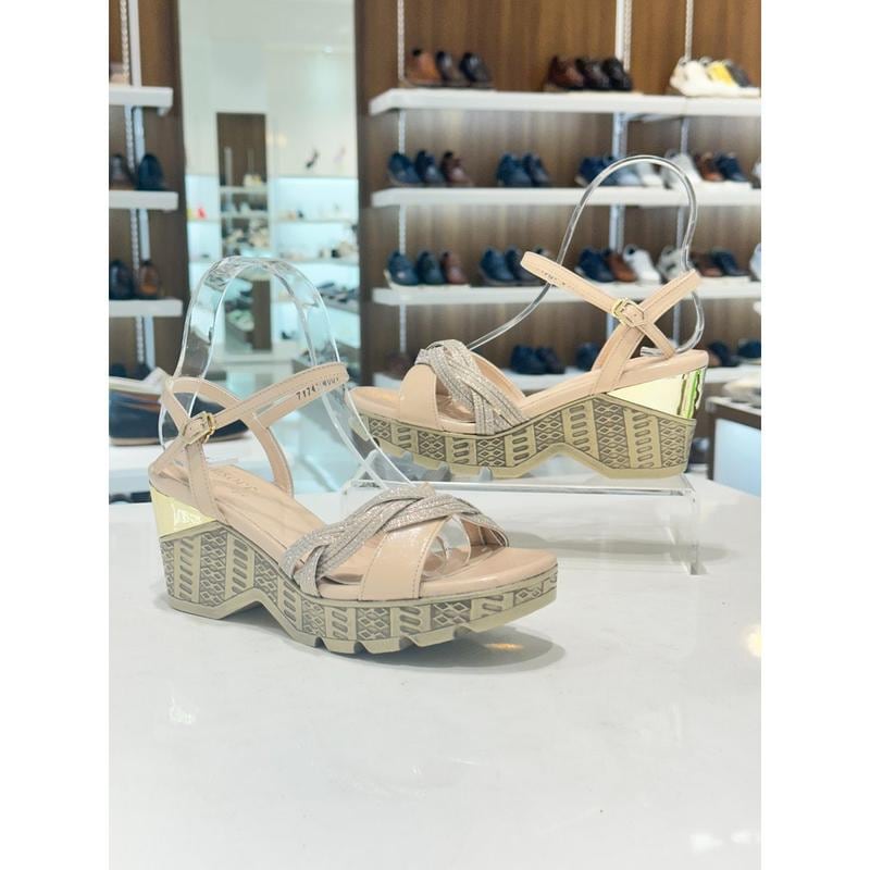 [驪州店] [] 女性2本斜めストラップモールド厚底メリージェーンサンダルヒール(2color)712424009 ピンク