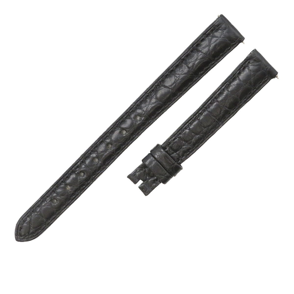 トノウカーベックス インターミディエ(2250/2251/2252)用 レディース 未使用 純正 クロコ 12mm 黒 3年保証 23,021円