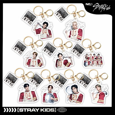 [Qoo10] フィリックス Stray Kids キーホルダー キー