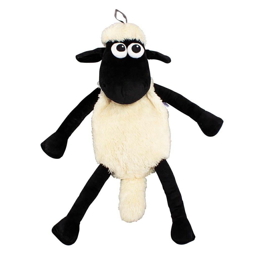 湯たんぽ ひつじのショーン ぬいぐるみ カバー 0.8L 6634 あったか やわらか かわいい ク