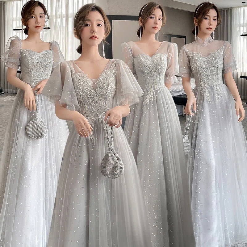 パーティードレス2023新作 花嫁ロングドレス 結婚式ワンピース 司会 二次会 演奏会 発表会 披露宴 花嫁 花嫁の介添え人 ワンピース ロングドレス ウエディングドレス 花嫁 結婚式 お呼ばれ