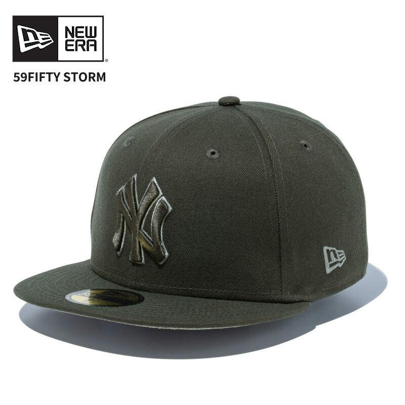 ニューエラ ユニセックス キャップ 59FIFTY Storm ニューヨーク・ヤンキース シンセティックスウェードアンダーバイザー アメカジ ストリート 14527605