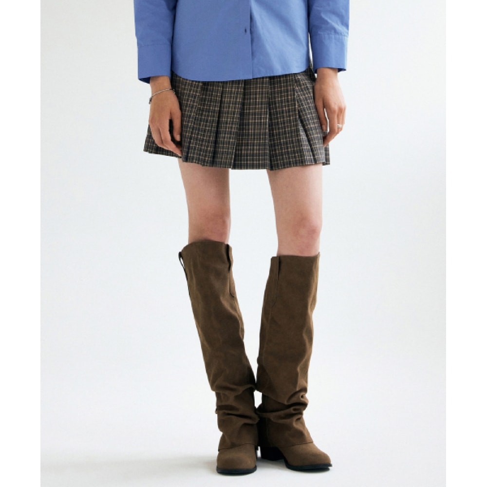 MIXXO チェックプリーツミニスカート_MIWWHF904C 6,720円