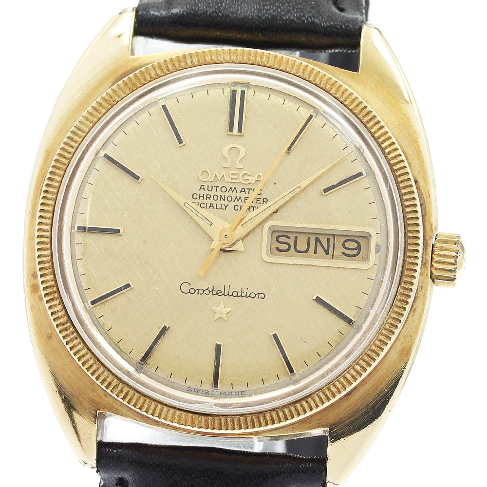 訳あり オメガ OMEGA CD168.029 コンステレーション デイデイト cal.565 自動巻き メンズ _919425【中古】