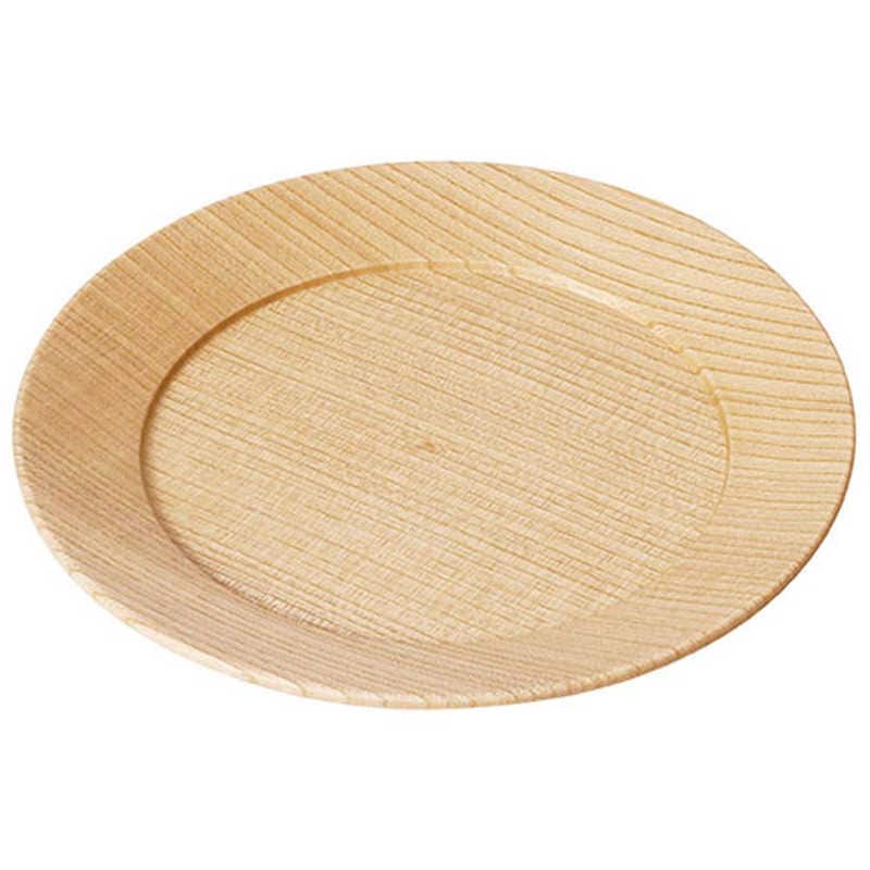 ヤマコー　てまひま工房 木製モダンリムプレート 木目の風合いを活かした木製プレート Sサイズ　YAMACO78712