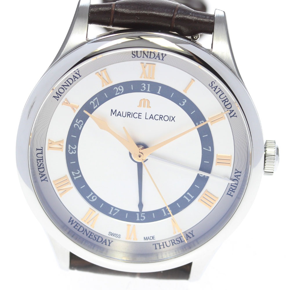 モーリスラクロア MAURICE LACROIX MP6507-SS001-110-3 マスターピース 5ハンズ 自動巻き メンズ 未使用品 箱・保証書付き_861783【中古】