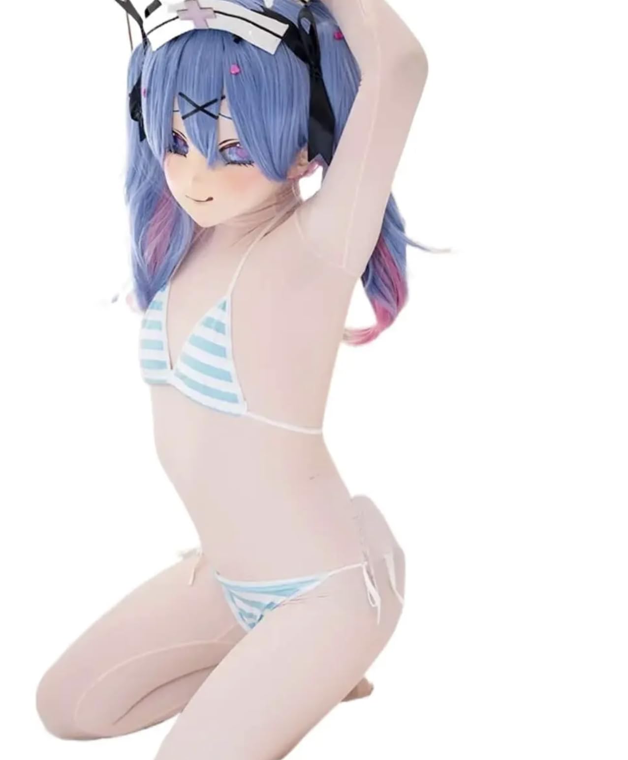 [Zonto] コスプレクロスドレスのセカンドスキンボディスーツをカスタマイズして下さい クリーヴェージライン乳房フォームB-Fカップキグルーミゼンタイスーツ