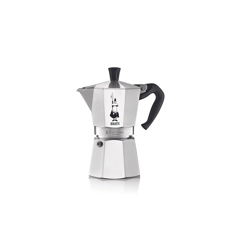 Bialetti (ビアレッティ) モカエキスプレス 6カップ用 直火式 ( コーヒーメーカー エスプレッソメーカー マキネッタ )