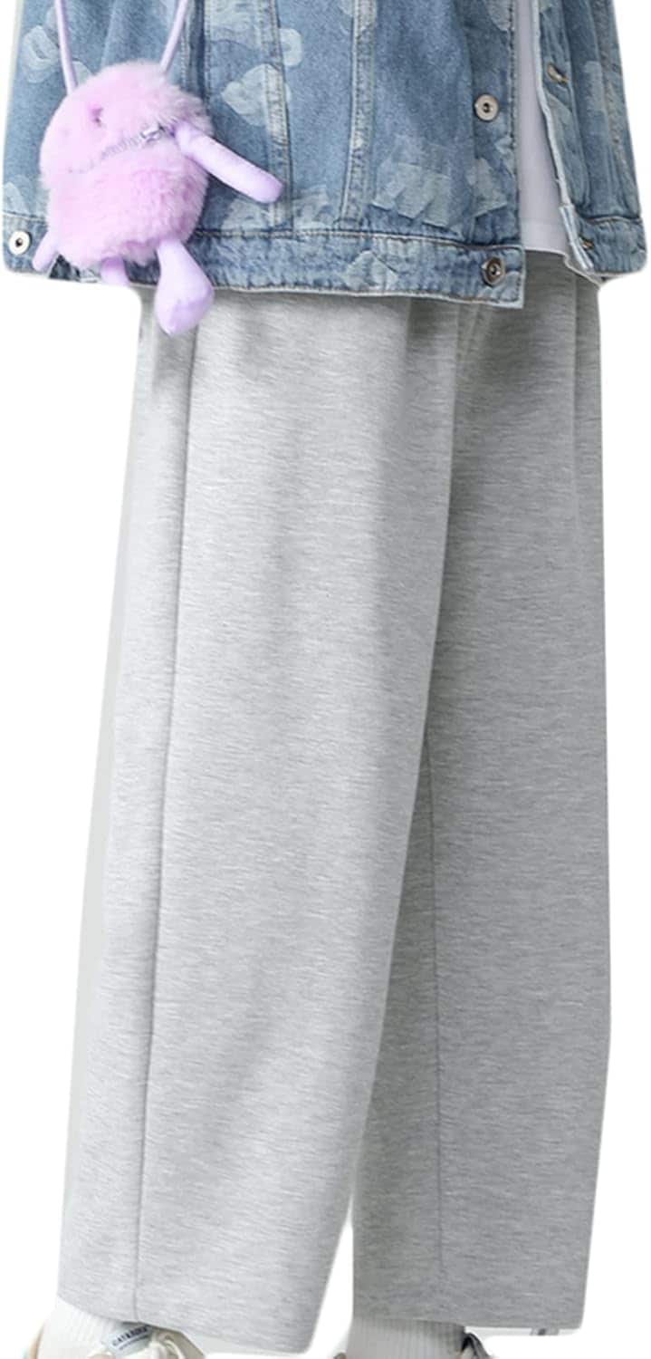 スウェットパンツ メンズ ワイドパンツ 無地 シンプル 大きいサイズ 長ズボン カジュアル ジャージ オシャレ 男女兼用 ユニセックス ルーズ 快適 ふんわり 春秋 ロングパンツ スポーツウ