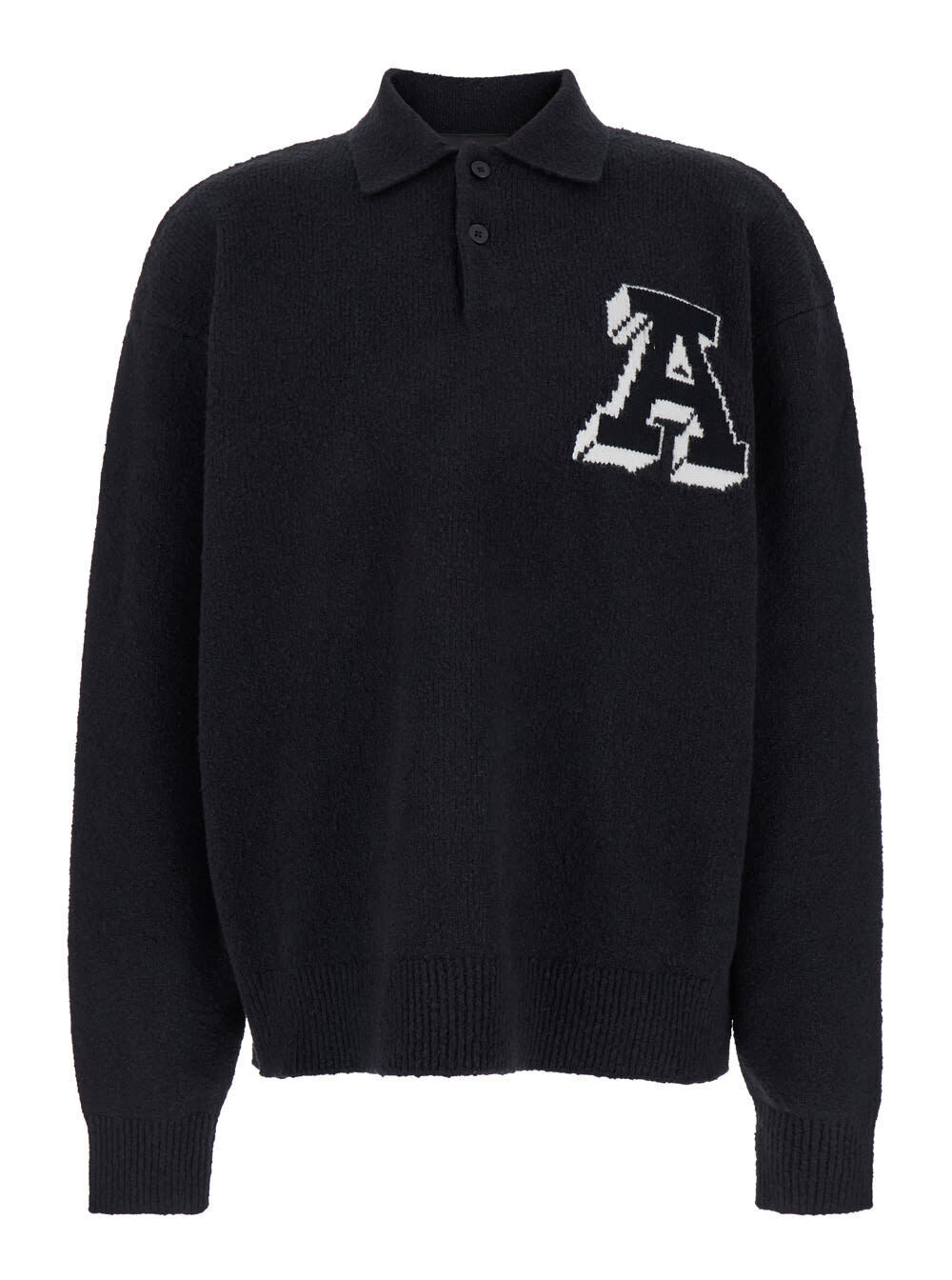 A0950001 TEAM BLACK ブラック 春夏2025 ニットウェア メンズ ia 66,400円