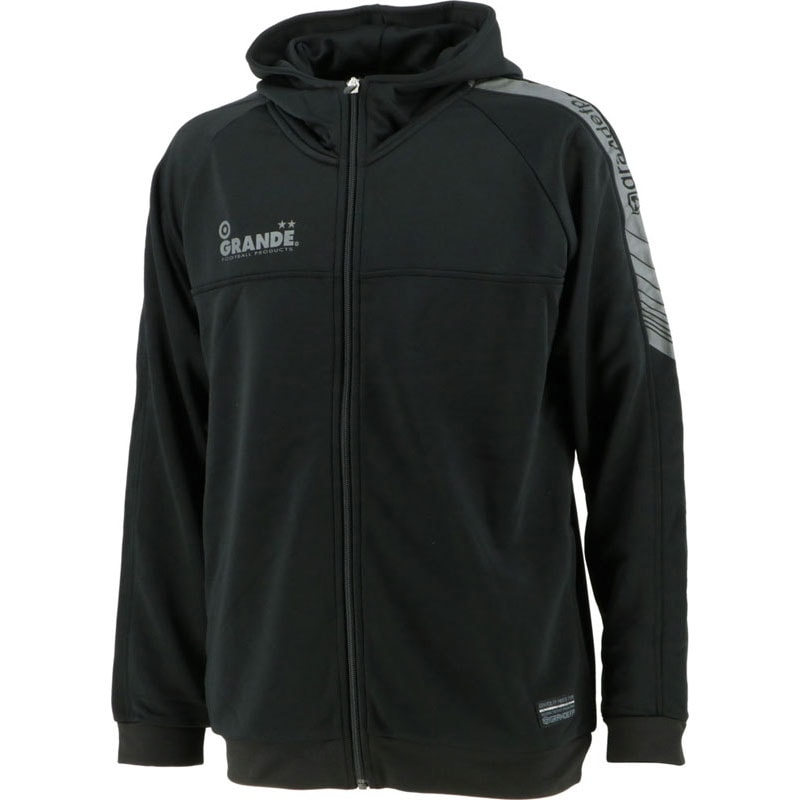 GRANDE.F.P(グランデエフピー) 【BIGサイズ対応商品】GRANDE.F.P.GRANDE.F.P 2トーン.ハイパー.フーデット.パイルジャージジャケット フットサル その他ジャケット (