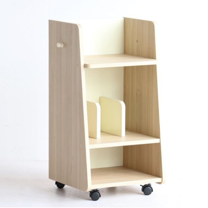 Kids Schoolbag Rack Slim stella ランドセルラック ILR-3421 キャスター付き コンパクト 本棚 ラック A4ファイル 収納 ランドセル収納 子供部屋 リビング