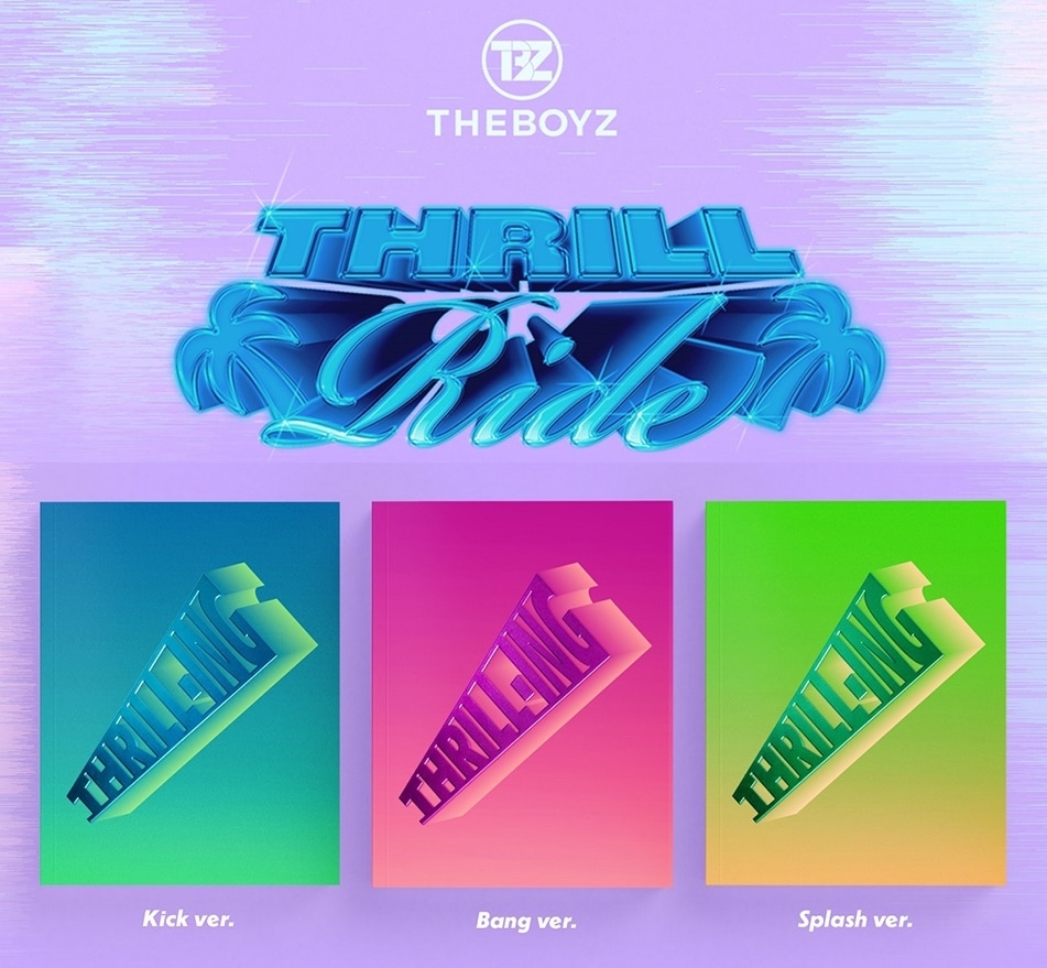 【ラッピング無料】 3種セット / 即日発送 THE THRILL-ING ALBUM MINI 6TH BOYZ KPOP CD
