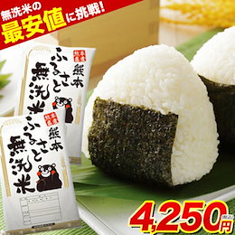 【送料無料】新米 令和2年産 お徳用 米 無洗米 10kg 熊本ふるさと無洗米 精米 5kg×2袋 ★安心・安全 熊本県産 お米 コメ《7~14営業日以内に出荷(土日祝日除く)》