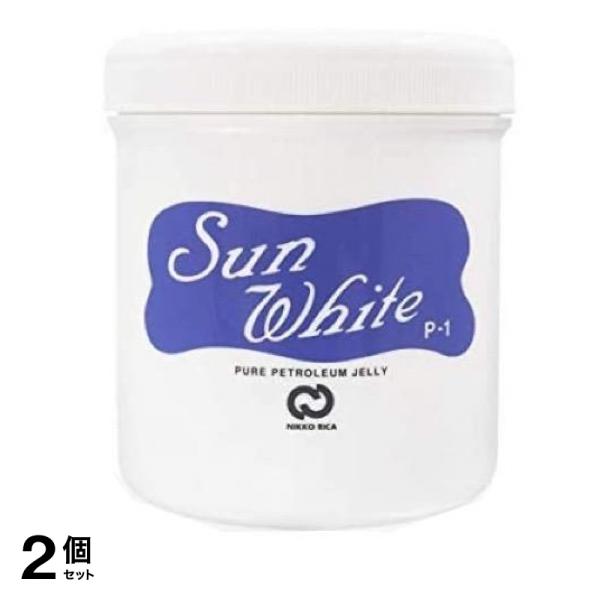 サンホワイトP-1 ワセリン 400g (ボトル品) 2個セット