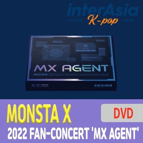 2022 MONSTA X 6TH OFFICIAL FANCLUB MONBEBE FAN-CONCERT MX AGENT (DVD)