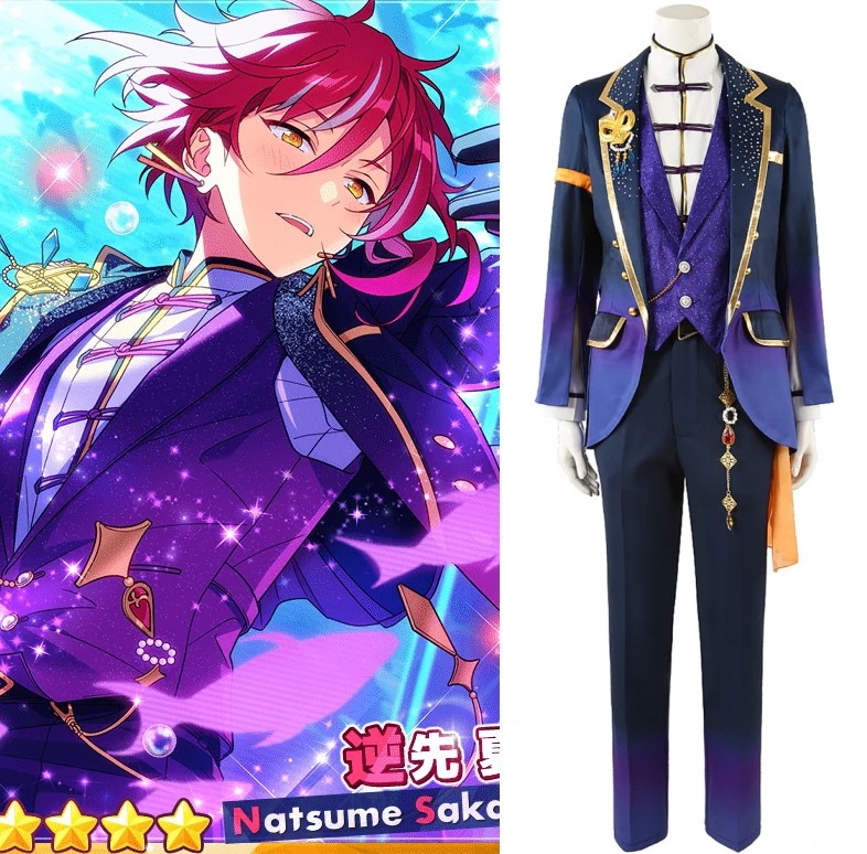 ES あんさんぶるスターズ Switch Romancing Cruise 春川宙 青葉つむぎ 逆先夏目 コスプレ衣装 コスチューム期間限定30％