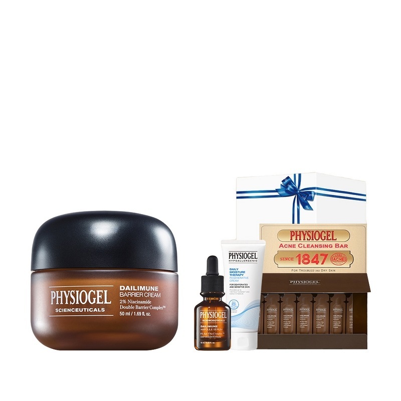 フィジオゲルサイエンスティーカルズバリアクリーム50ml 1個+サイエンスティーカルズアンプル10ml +ネイバー専用特別ギフトセットプレゼント