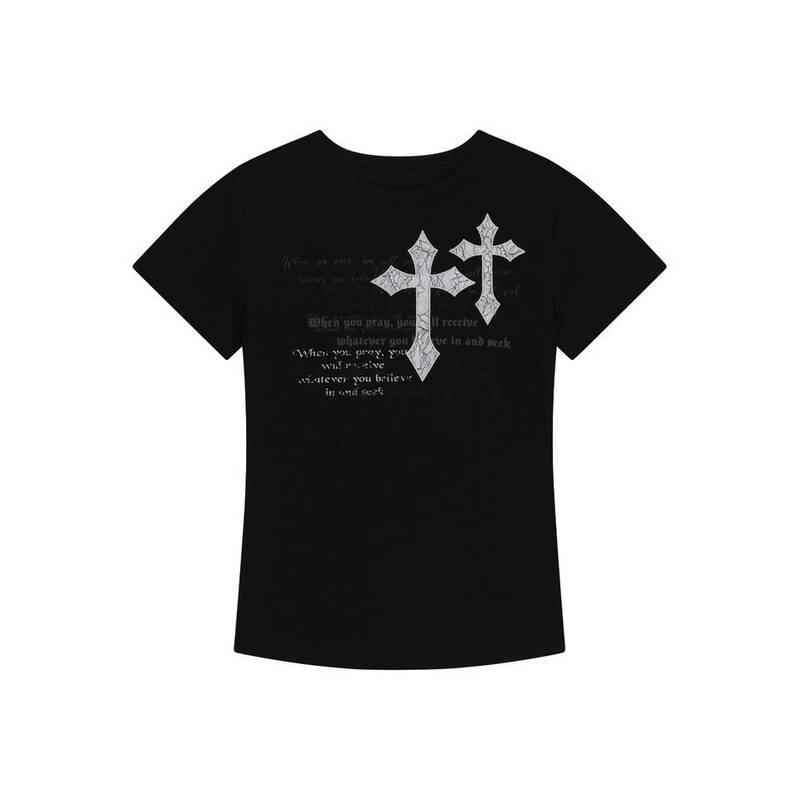 アカム AAKAM レース d CROS2 パッチ ハーフトップ ブラック 549939