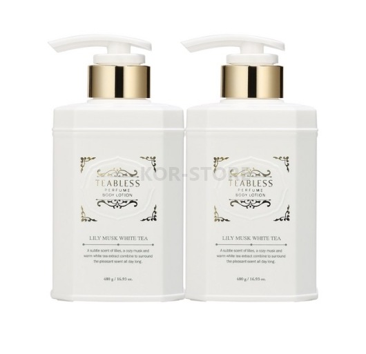 パフューム ボディローション リリーマスク ホワイトティーの香り480mlx2