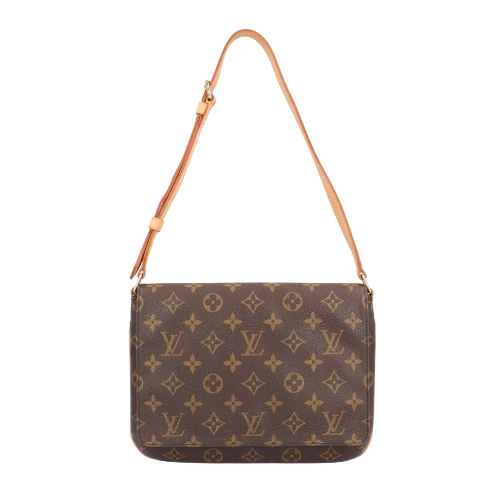 ルイヴィトン ミュゼットタンゴ ショート モノグラム ショルダーバッグ モノグラムキャンバス M51257 ブラウン LOUIS VUITTON 中古