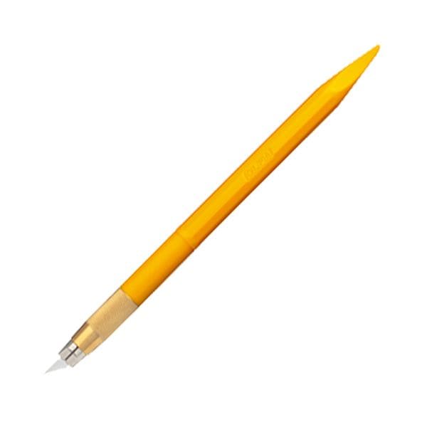 (まとめ) オルファ デザイナーズナイフ イエロー216BSY 1本 (×30セット)