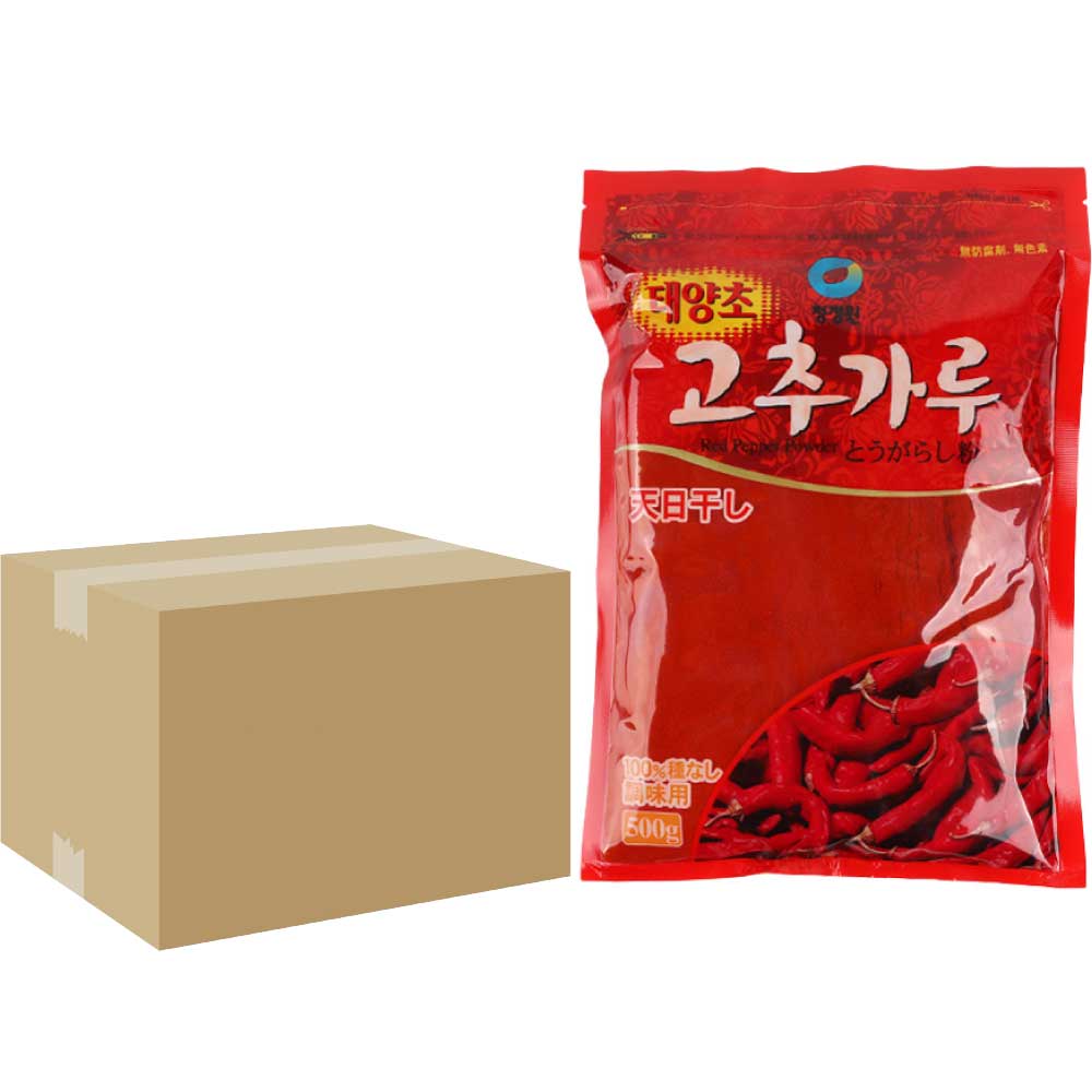 清浄園 調味用 (細挽き) 唐辛子粉 10kg (1kg x 10個) 1BOX　 韓国調味料