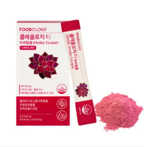 お急ぎ便フードオロジー コレオロジーティー 120gX5個（1箱 12包, 60日分) 韓国出発 正規品 韓国人気