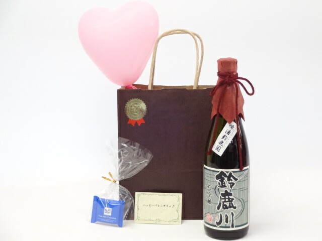 お誕生日日本酒セット(清水清三郎商店 鈴鹿川 純米酒 720ml(三重県))メッセージカード ハート