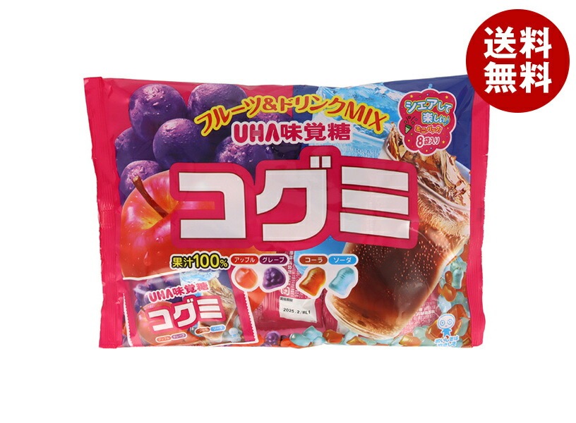 UHA味覚糖 コグミ ファミリーパック 128g＊16袋入