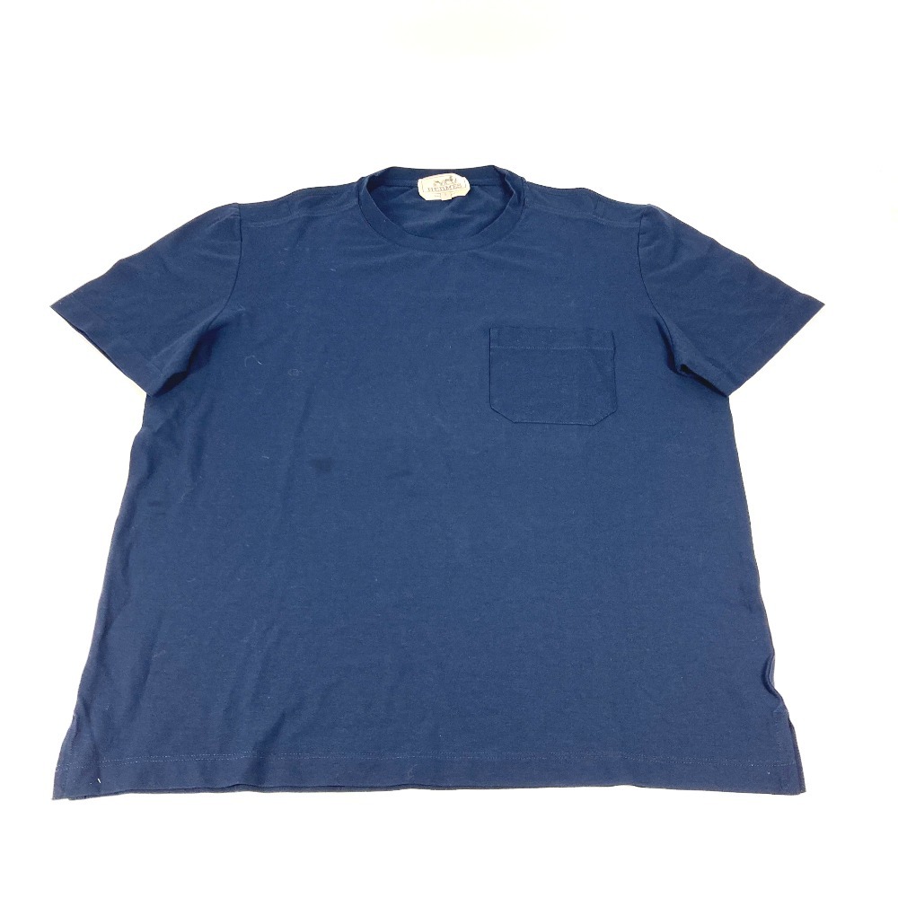 半袖Ｔシャツ ポケット アパレル トップス 半袖 コットン ネイビー