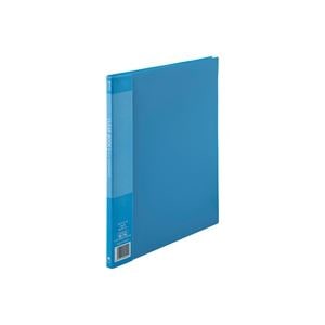 (業務用2セット) ジョインテックス クリアファイル/ポケットファイル (A4/タテ型 10冊入り) 10ポケット 青 D046J-10BL