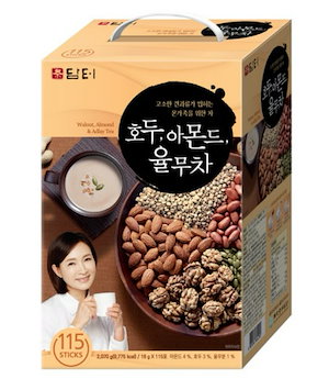 韓国健康茶 鳩麦茶 115T 一食 食事の代わりに香ばしい クルミ アーモンド / 韓国食品 韓国茶