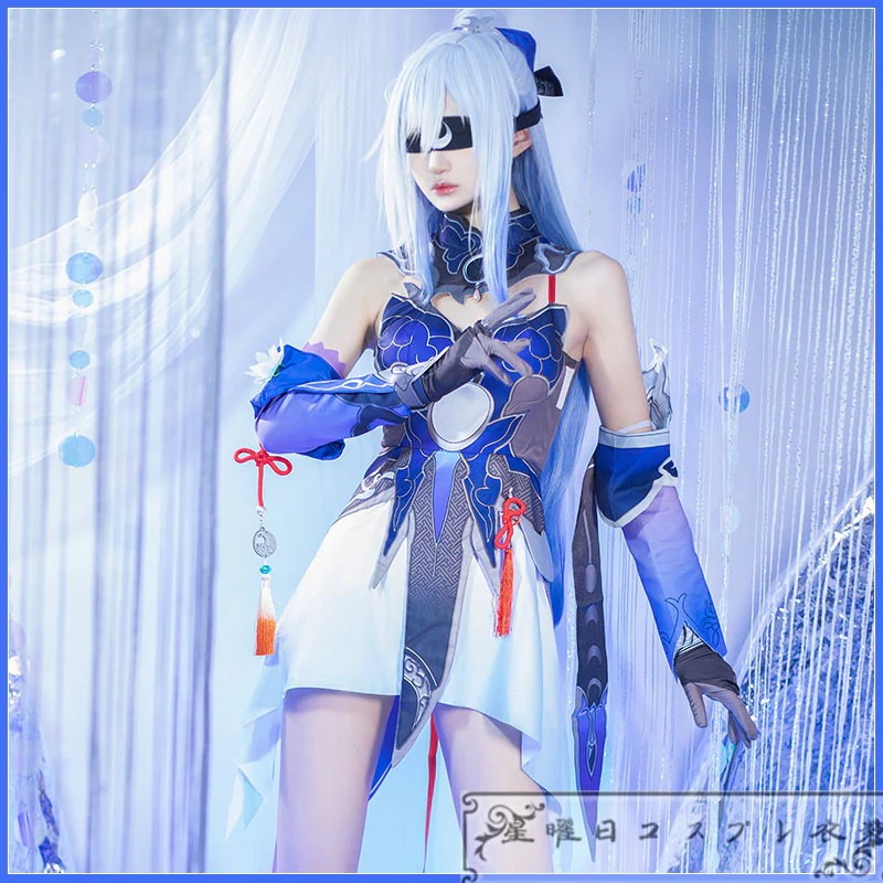 在庫品 崩壊スターレイル 鏡流 コスプレ衣装 コスチューム ハロウィン 変装 仮装