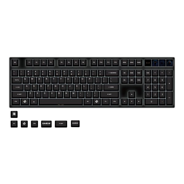 Umibozu 115 key Dye Sub PBT Keycap Set tr-umibozu-115-keycapset