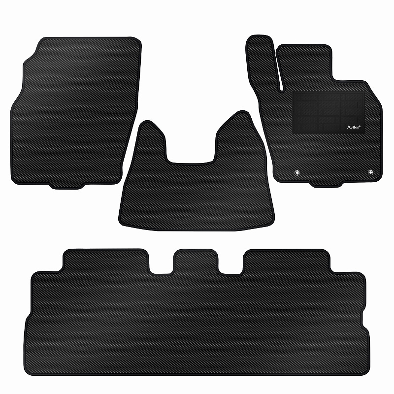 [防水マット]三菱 EKワゴン B11W フロアマット [カーボン柄]