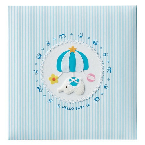 ナカバヤシ　フエルアルバム誕生用　トイモービル　ブルー　ｱ-LB-300-B